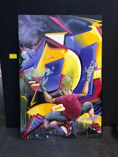 Nilko & Dater - Large Canvas Set 1 of 3